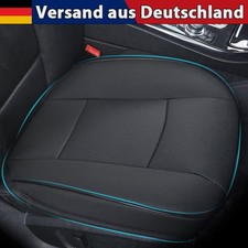 Universal Auto Sitzauflage Vordersitz schwarz PU Leder Sitzschoner Komplettset