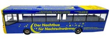 Mercedes Nachtbus BUS Kembel O405 1:87 H0 Modellauto Ovp INKgrafiX TOYS A332