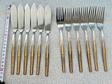 alte 12-tlg.Fischbesteck