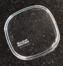 Bulova ACCUTRON Spaceview Glas / Crystal 7323  & 7396 Uhrenglas Kunststoff NEU