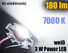 1x Power LED 3W 700mA weiß