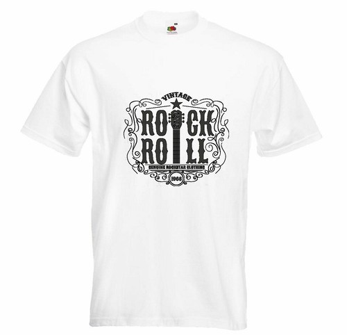 Shirt rock roll rockstar - t-shirt,
