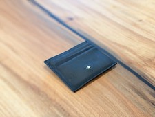 Montblanc Kartenetui Herren Schwarz Sonderedition Leder Portemonnaie NEU