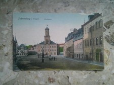 AK Schneeberg Erzgebirge MARKT