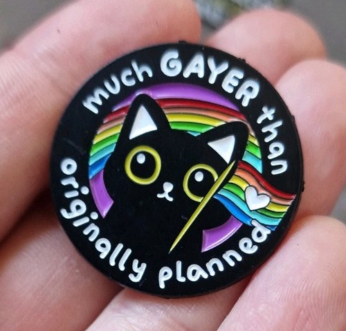 Much gayer than - much, originally