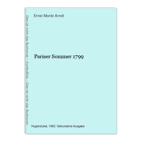 Pariser sommer 1799 - 1799, arndt