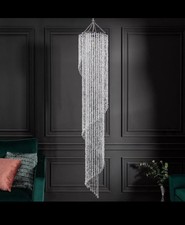 Design Pendelleuchte Hängelampe Strass