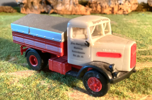 Brekina lkw man - brekina, hauber