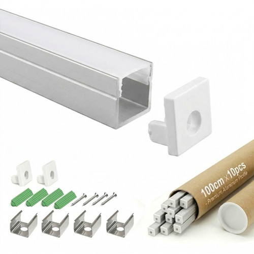 Led aluprofil 10m - aluprofil, aluminium