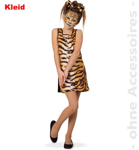 Tigerkleid für mädchen - tigerkleid,