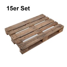 15x Europaletten gerbaucht 2. Wahl Klasse B Holzpalette Palette EPAL 120x80 cm