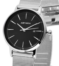 Damen Frauen Uhr Silber