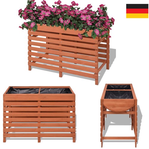 Hochbeet holz 2 fächer - +,