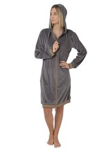 Damen Parka Hauskleid