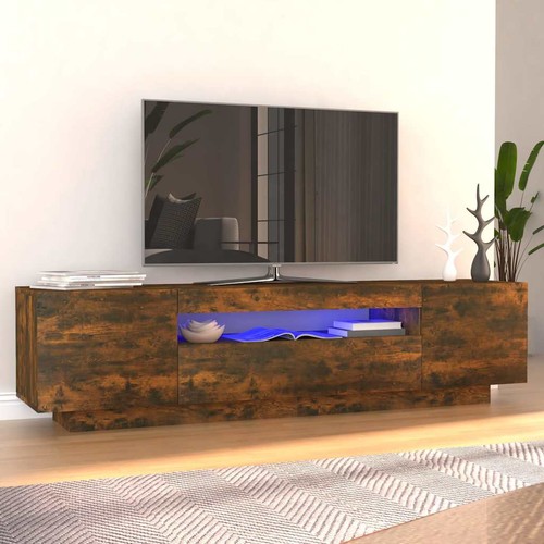 Schrank mit led leuchten - tv,