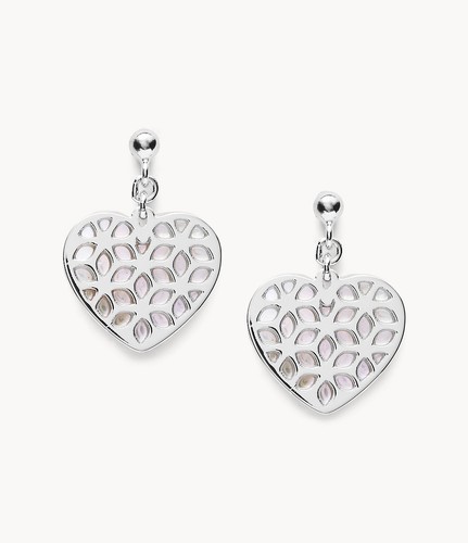 Damen ohrringe fossil hearts - fossil,