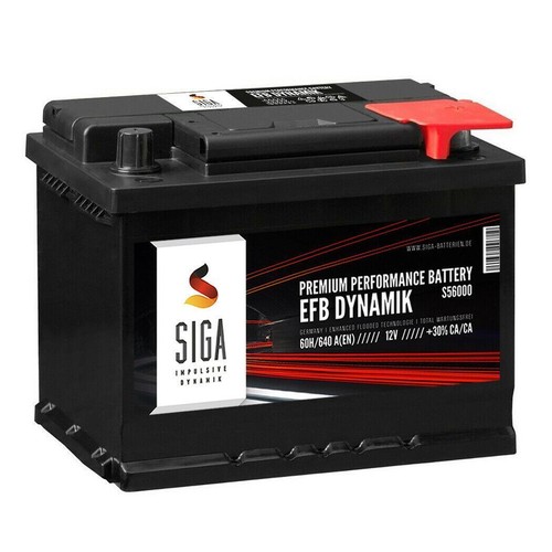 Siga autobatterie efb 60ah - siga,