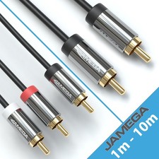 Subwoofer kabel cinch - subwoofer, y-kabel