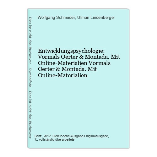 Entwicklungspsychologie