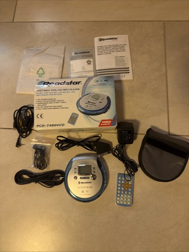 Roadstar pcd 7480vcd tragbarer - roadstar, pcd-7480vcd