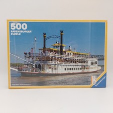Ravensburger Puzzle 500 Teile - Mississippi-Dampfer - 1988 - NEU SEALED