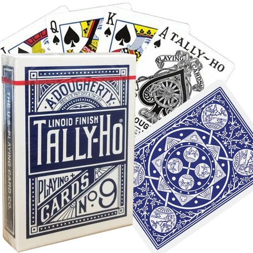 Bicycle tally fan back - tally-ho,