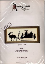 kreuzstich set auf leinen Das