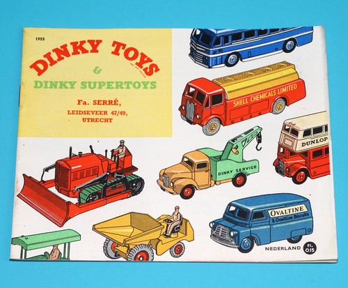 Dinky toys toy catalog 1955 - dinky,
