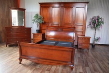 Nr.2078 Arte Antiqua Schlafzimmer Set Kirsche Vollholz