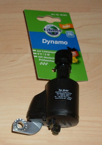 Fahrrad dynamo leistung 6 - leistung,