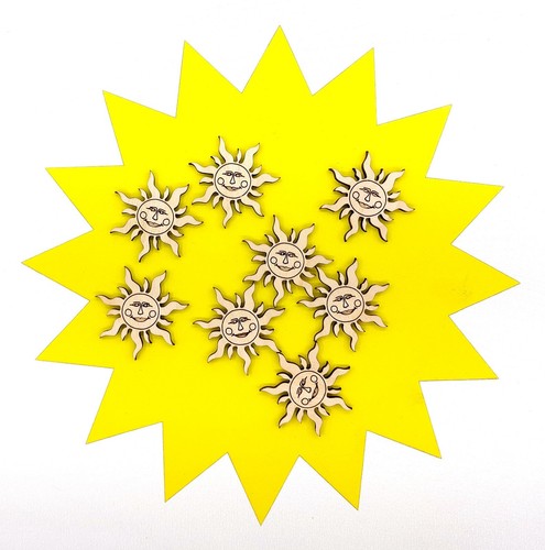 Sonne teile aus holz - aus,