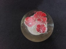 Alter Glas Briefbeschwerer Paperweight