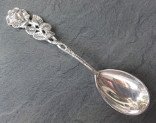 Hildesheimer Rose Löffelchen Kaffeelöffel 100er Silber Christoph Widmann