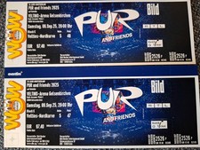 Zwei PUR Konzerttickets für Sa., 06.09. in Gelsenkirchen zu verkaufen