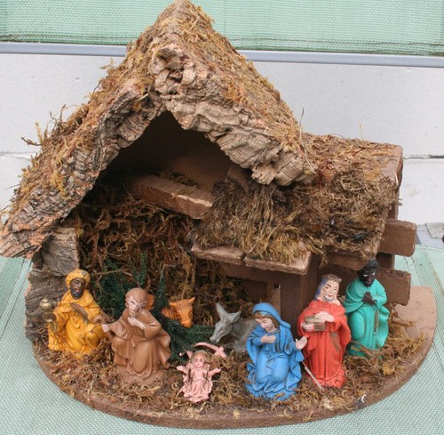 Schöne weihnachts krippe - weihnachts-krippe, hl