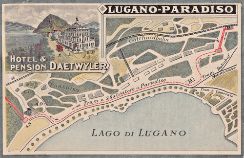 Lugano paradiso 1912 hotel - lugano,