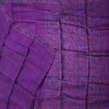 Vintage Lila Sarees 100% Reine