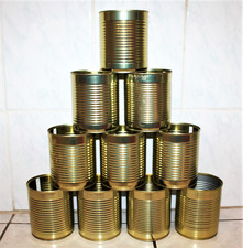 10 x leere Dosen Blechbüchsen