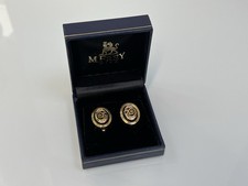 MICHAELA FREY WILLE - Hommage a Gustav Klimt, Ohrclips vergoldet mit Etui