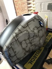 BMW R 80/100 GS Tank mit Airbrush Ohne Kratzer Beulen und Dellen Bis 1996