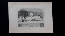 Franz Hecker Ex Libris Bertha