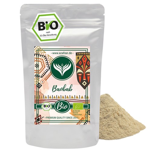 Bio baobab pulver - baobab, 250g