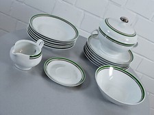 Kahla Porzellan mit Silberrand