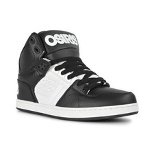Osiris NYC 83 CLK High Top Schuhe - Schwarz/Schwarz/Weiß
