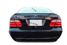 Passend für MERCEDES CLK W208 SPOILER HECKSPOILER TUNING HECKSPOILERLIPPE Smarag