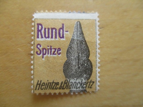 Reklamemarke heintze - (2504), &