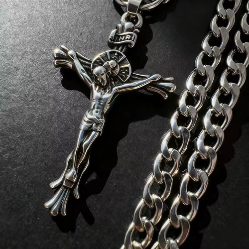 Edelstahl jesus kreuz - edelstahl,