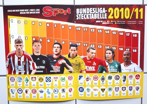 Bravo sport stecktabelle - bravo,