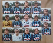 14x Waldhof Mannheim 88/89 Cvetkovic Freiler Schindler Franck Buric Bührer Clauß