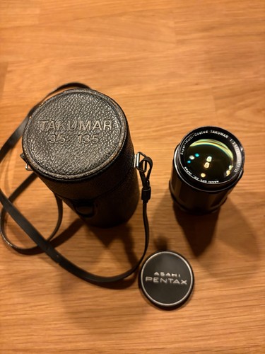 Asahi pentax smc takumar 135mm - smc,